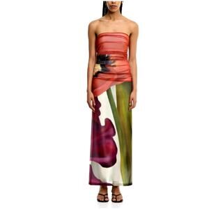 Significant Other Women's Poppy Botanic The Sura Strapless Dress Size 20